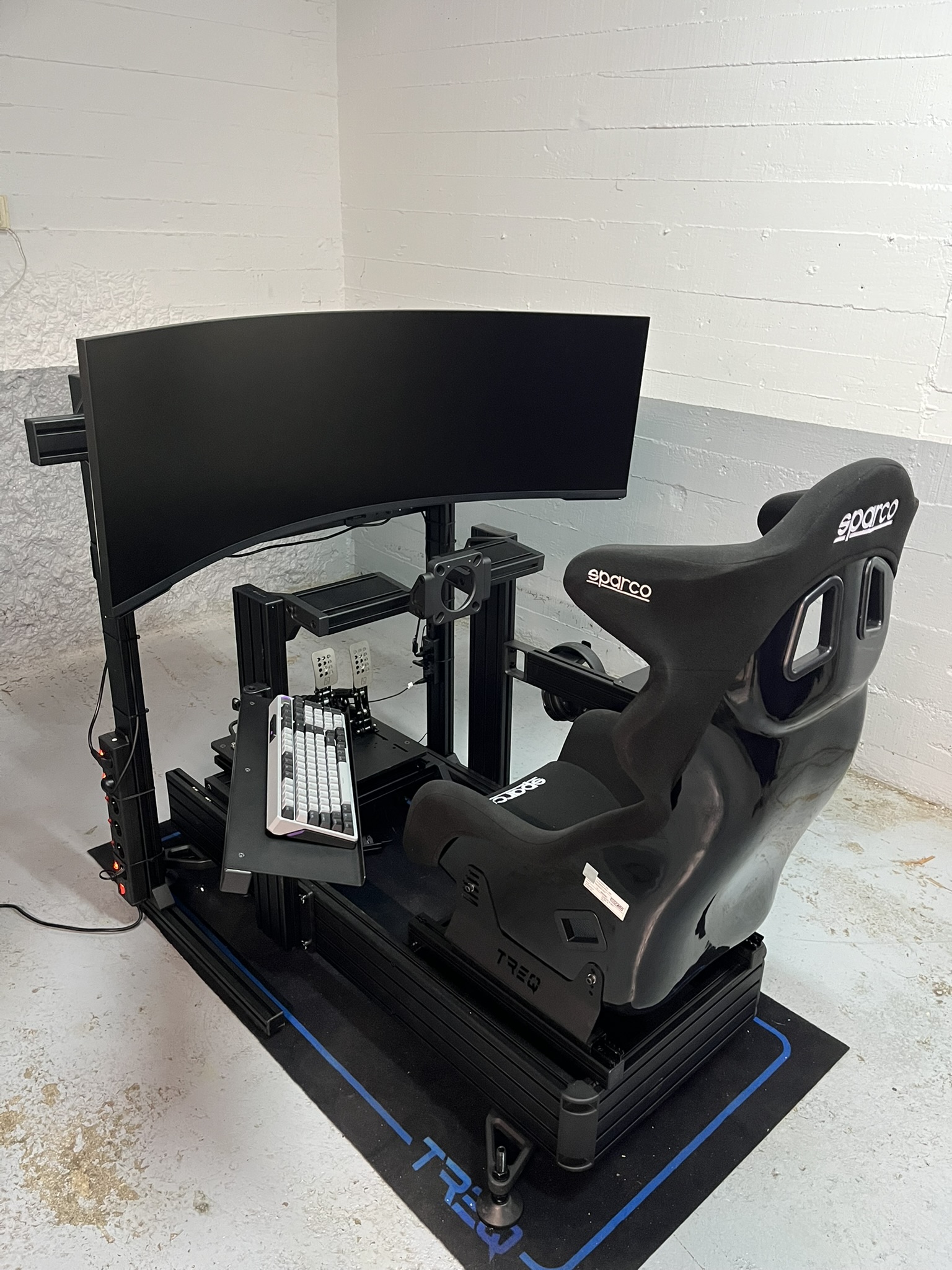 Bilbao build — cockpit and wheel